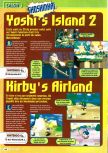 Scan of the preview of Kirby's Air Ride published in the magazine Consoles + 061, page 1