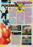 Scan of the review of Pokemon Stadium 2 published in the magazine Consoles + 117, page 1