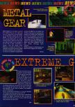 Scan of the preview of Extreme-G published in the magazine Consoles News 11, page 4