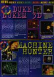 Scan of the preview of Duke Nukem 64 published in the magazine Consoles News 11, page 1