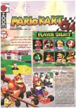 Scan of the preview of Mario Kart 64 published in the magazine Joypad 060, page 1