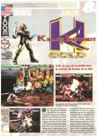 Scan of the preview of Killer Instinct Gold published in the magazine Joypad 060, page 10