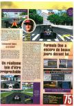 Scan of the review of F1 Pole Position 64 published in the magazine Joypad 064, page 2