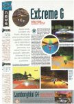Scan de la preview de Extreme-G paru dans le magazine Joypad 065, page 1