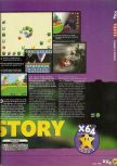 Scan of the review of Yoshi's Story published in the magazine X64 04, page 2