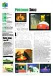 Scan of the preview of Pokemon Snap published in the magazine Electronic Gaming Monthly 122, page 1
