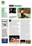 Scan de la preview de WCW Mayhem paru dans le magazine Electronic Gaming Monthly 122, page 1