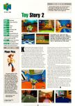 Scan de la preview de Toy Story 2 paru dans le magazine Electronic Gaming Monthly 123, page 1