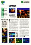 Scan of the preview of Rocket: Robot on Wheels published in the magazine Electronic Gaming Monthly 123, page 1