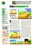 Scan of the preview of Kirby 64: The Crystal Shards published in the magazine Electronic Gaming Monthly 124, page 1