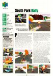Scan de la preview de South Park Rally paru dans le magazine Electronic Gaming Monthly 125, page 1