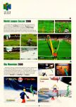 Scan of the preview of Michael Owen's World League Soccer 2000 published in the magazine Electronic Gaming Monthly 126, page 1