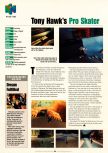 Scan of the preview of Tony Hawk's Skateboarding published in the magazine Electronic Gaming Monthly 126, page 1