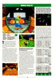 Scan of the review of Donkey Kong 64 published in the magazine Electronic Gaming Monthly 127, page 1