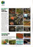 Scan of the preview of International Track & Field 2000 published in the magazine Electronic Gaming Monthly 128, page 1