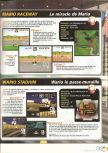 Scan of the walkthrough of Mario Kart 64 published in the magazine X64 HS01, page 4