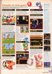 Scan of the walkthrough of Yoshi's Story published in the magazine X64 HS02, page 3