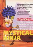 Scan of the walkthrough of Mystical Ninja Starring Goemon published in the magazine X64 HS02, page 1