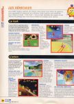 Scan of the walkthrough of Diddy Kong Racing published in the magazine X64 HS02, page 3