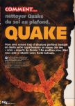 Scan of the walkthrough of Quake published in the magazine X64 HS02, page 1