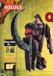 Scan de la soluce de Quake II paru dans le magazine X64 HS07, page 1