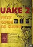 Scan of the walkthrough of Quake II published in the magazine X64 HS07, page 2