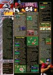 Scan of the walkthrough of Madden Football 64 published in the magazine EGM² 42, page 1