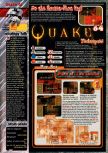 Scan of the walkthrough of Quake published in the magazine EGM² 46, page 1