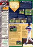 Scan of the walkthrough of Mike Piazza's Strike Zone published in the magazine EGM² 49, page 1