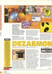 Scan of the review of Dezaemon 3D published in the magazine X64 11, page 1