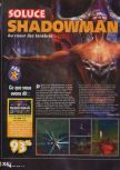 Scan de la soluce de Shadow Man paru dans le magazine X64 HS09, page 1