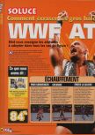Scan of the walkthrough of WWF Attitude published in the magazine X64 HS09, page 1