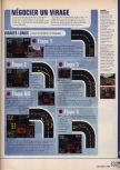 Scan of the walkthrough of World Driver Championship published in the magazine X64 HS09, page 2