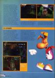 Scan of the walkthrough of Rayman 2: The Great Escape published in the magazine X64 HS09, page 7