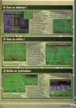 Scan of the walkthrough of Michael Owen's World League Soccer 2000 published in the magazine X64 HS09, page 2