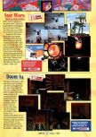 Scan of the preview of Doom 64 published in the magazine GamePro 095, page 1
