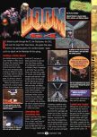 Scan of the preview of Doom 64 published in the magazine GamePro 096, page 1