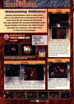 Scan of the preview of Robotron 64 published in the magazine GamePro 096, page 1