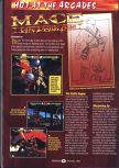 Scan of the preview of Mace: The Dark Age published in the magazine GamePro 101, page 1