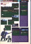 Scan of the preview of FIFA 64 published in the magazine GamePro 101, page 1