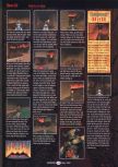 Scan of the walkthrough of Doom 64 published in the magazine GamePro 104, page 6