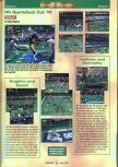 Scan of the preview of NFL Quarterback Club '98 published in the magazine GamePro 106, page 1