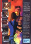 Scan of the preview of Mortal Kombat Mythologies: Sub-Zero published in the magazine GamePro 107, page 5
