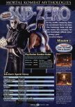 Scan of the walkthrough of Mortal Kombat Mythologies: Sub-Zero published in the magazine GamePro 113, page 1