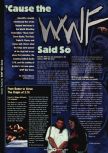 Scan de l'article 'Cause the WWF said so paru dans le magazine GamePro 119, page 1