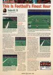 Scan of the review of Madden NFL 99 published in the magazine GamePro 121, page 1