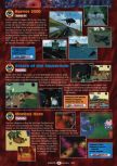 Scan of the preview of Harrier 2001 published in the magazine GamePro 121, page 1