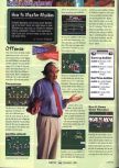 Scan of the walkthrough of Madden Football 64 published in the magazine GamePro 111, page 1