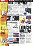 Scan of the preview of  published in the magazine Consoles Max 08, page 1