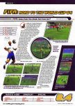 Scan of the review of FIFA 64 published in the magazine Ultra Game Players 106, page 1